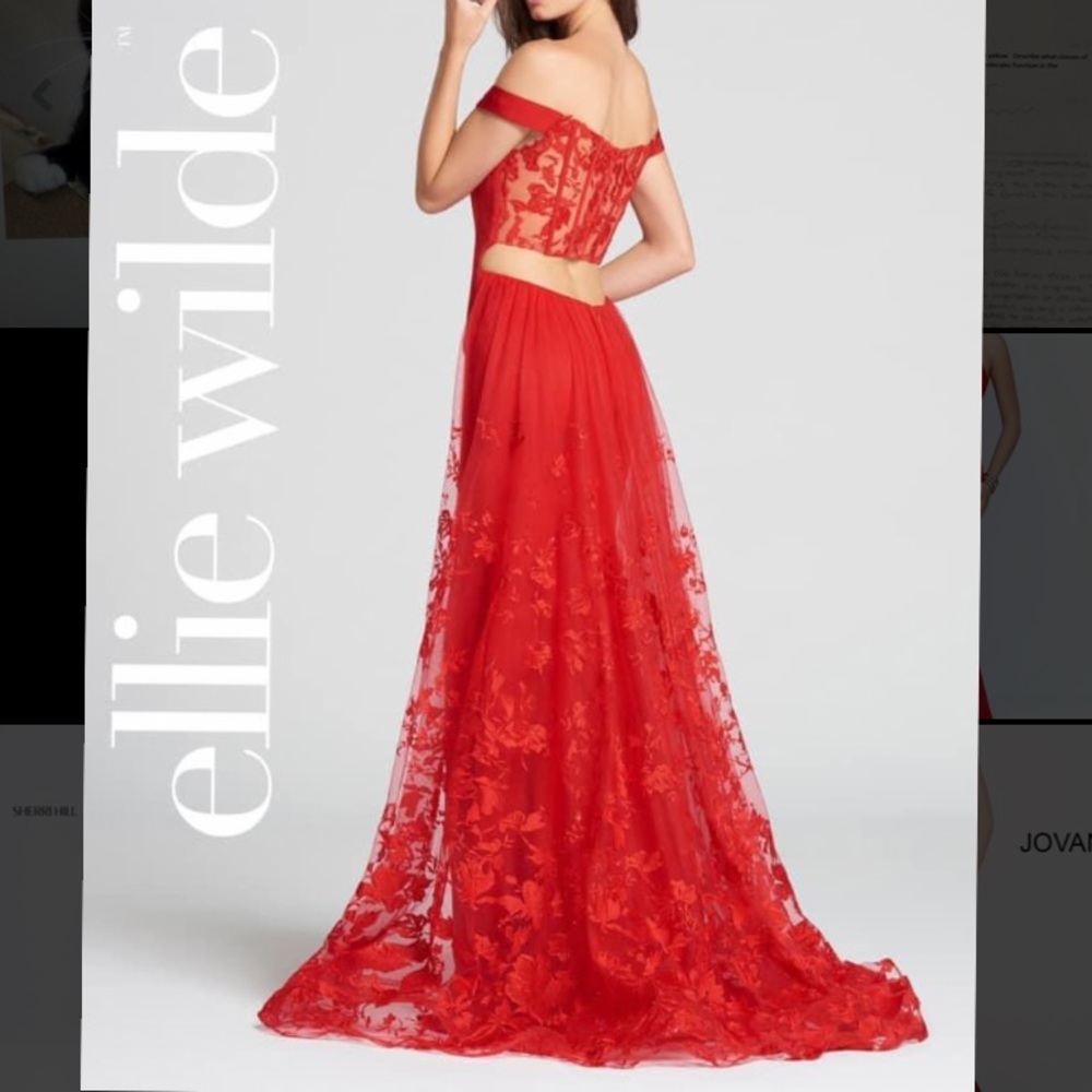 Ellie Wilde prom dress